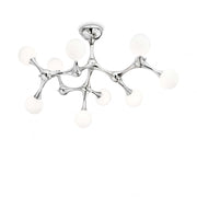 Lampada Da Soffitto Nodino Pl9 Cromo Ideal-Lux