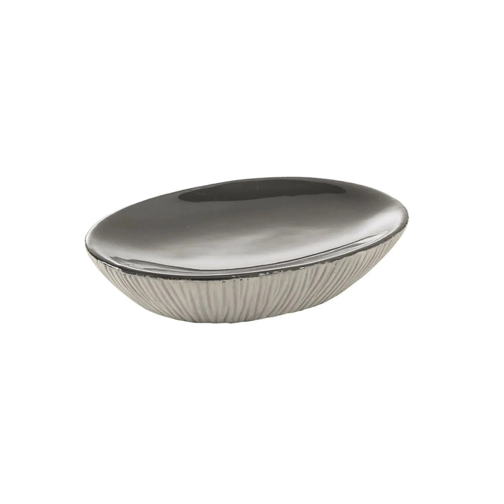 Porta sapone grigio Naomi