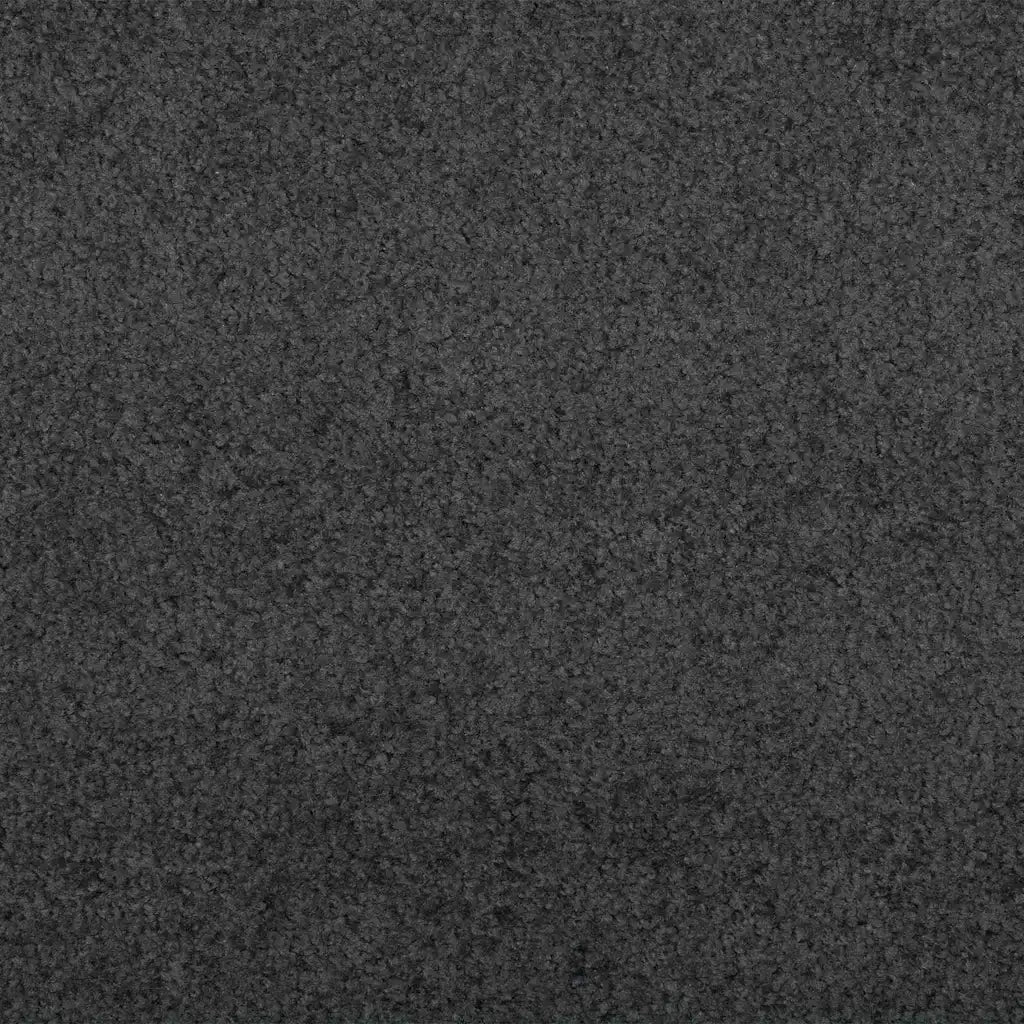 Tappetino Antracite e Nero 120 x 180 cm Polipropilene e vinile 4100766
