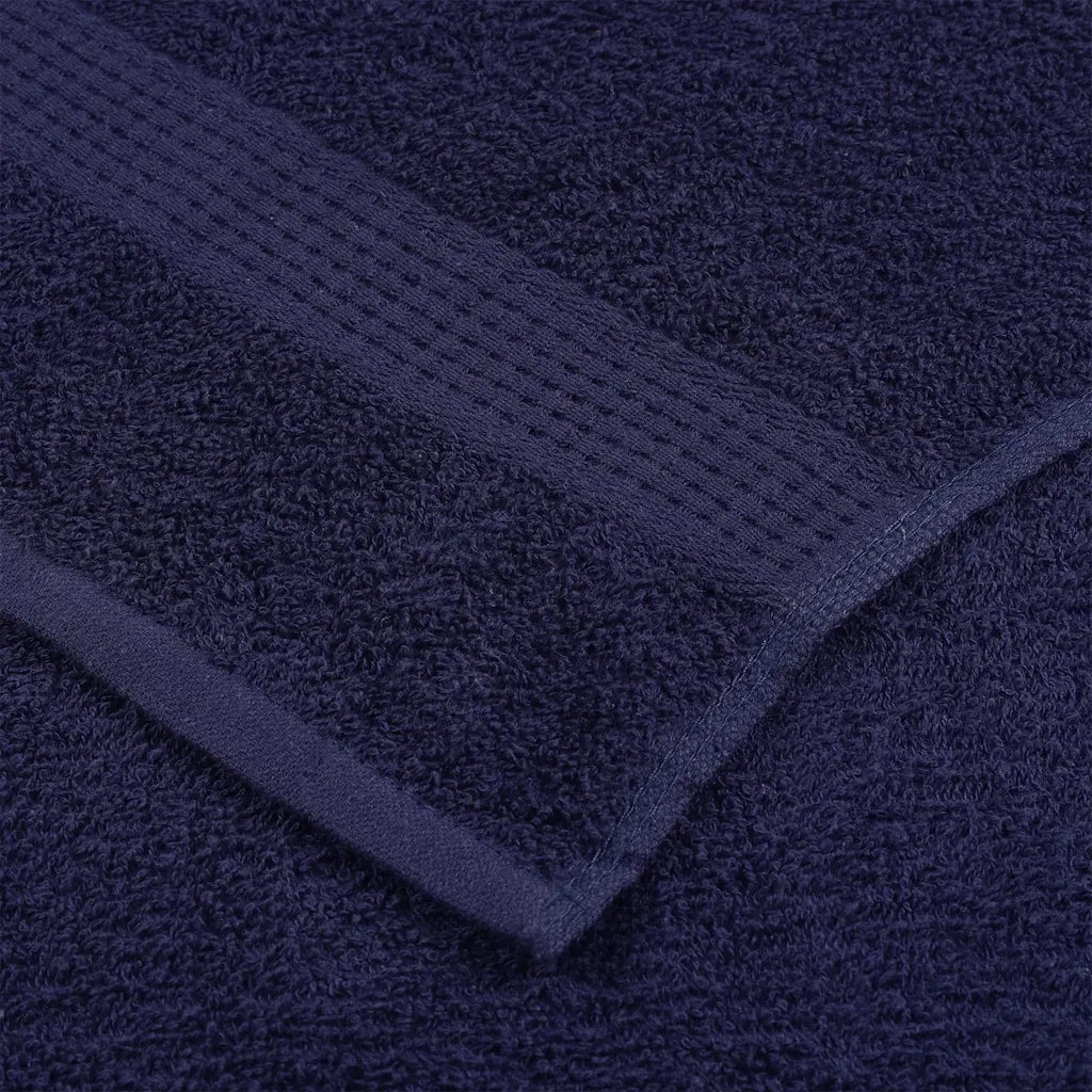 Asciugamani da bagno FROGN 2 pz | Teli per bagno Blu navy 30x30 cm 360 g/m2