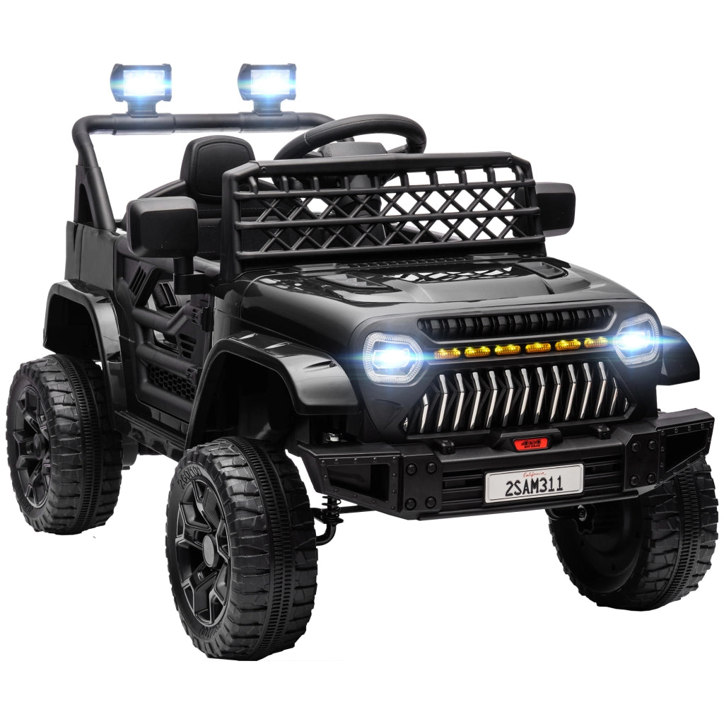 Auto Elettrica per Bambini con Telecomando ¨C zephmum ¨C Nero