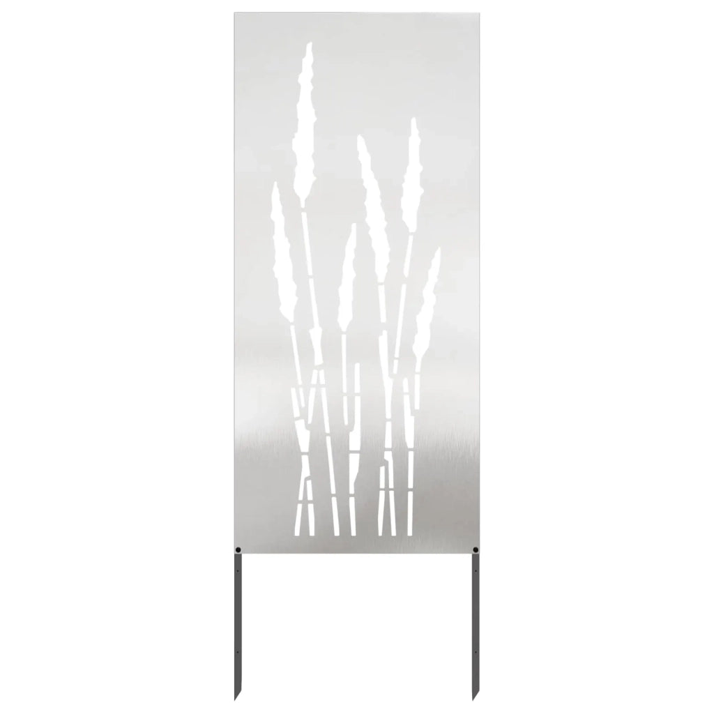Schermo per privacy in giardino Floreale Argento 50 x 140 cm 876312