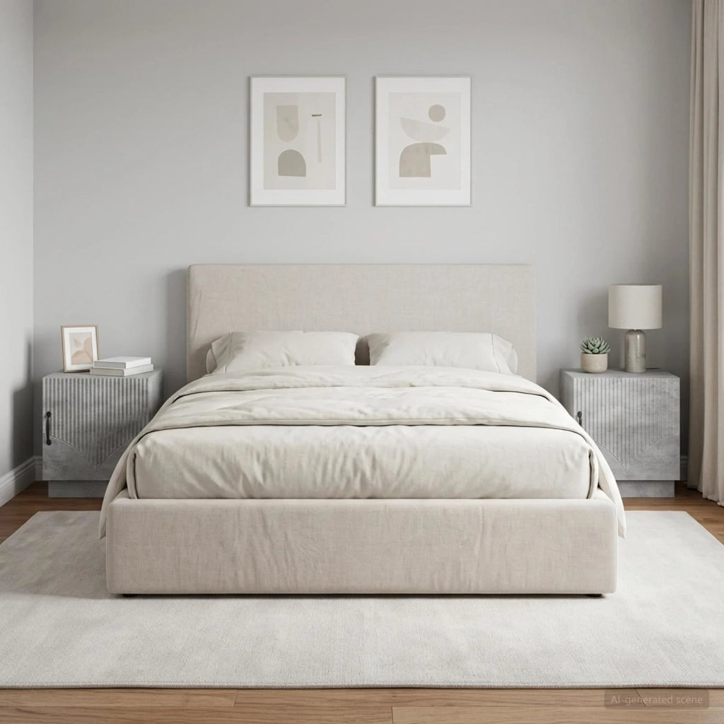 Comodino 2 pcs Grigio Concretè 43 x 34,5 x 47 cm 895262