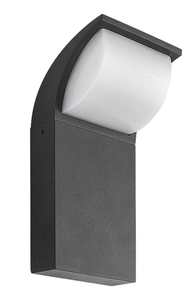 Applique LED esterna moderna 9W nera Hongkong Rabalux