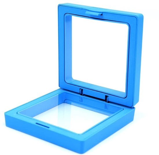 Display per gioielli in lega di plastica 10 pezzi - 3D supporto oscillante - protezione contro lo schiacciamento - trasparente - impermeabile - membrane di plastica flessibili - scatola di display