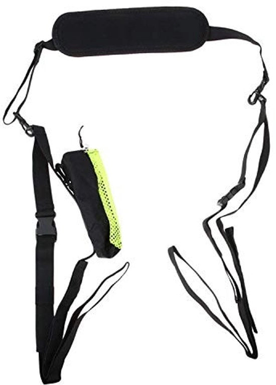 Draagriem Verstelbaar per SUP Kano Surfplank Longboard con Material Nylon Durevole con Tasca per Pedello/Pedale.
