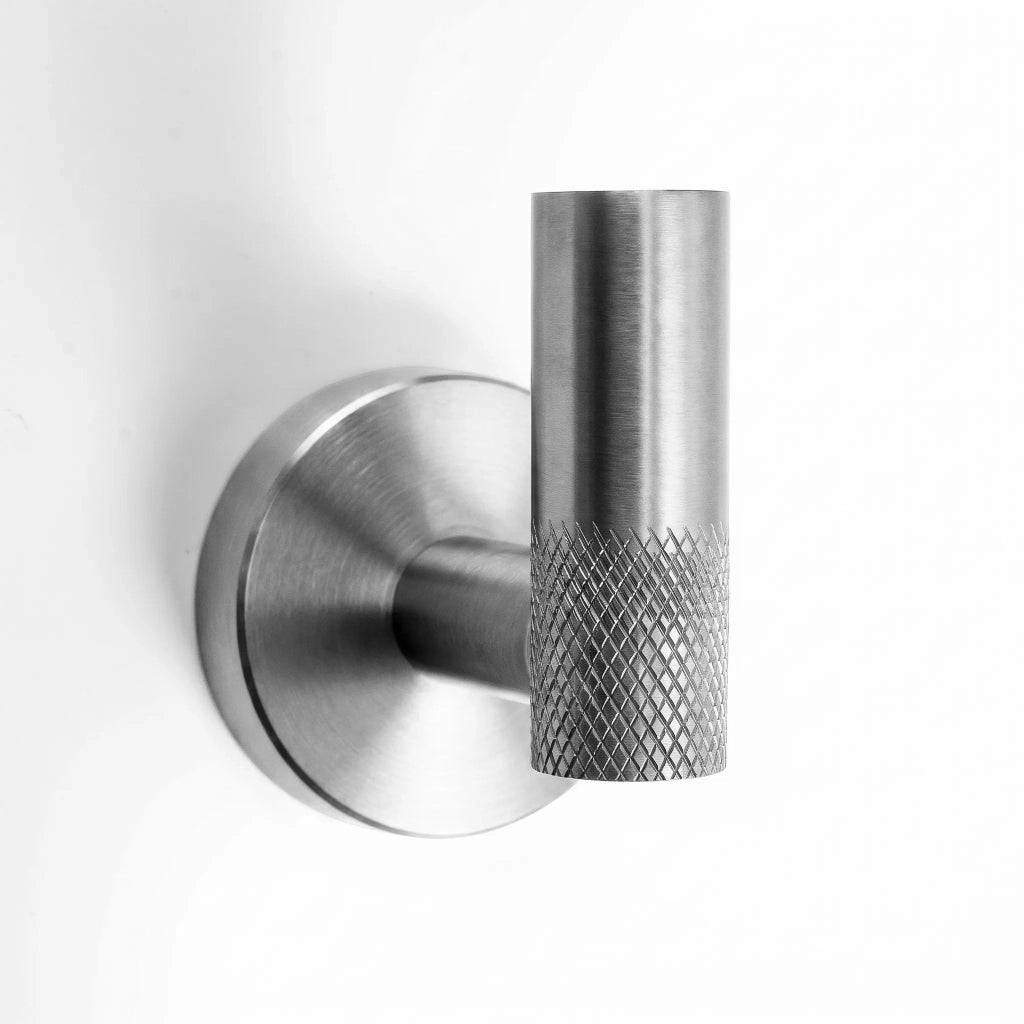 Set Accessori Da Bagno Grid Brush Nickel 4 Pezzi