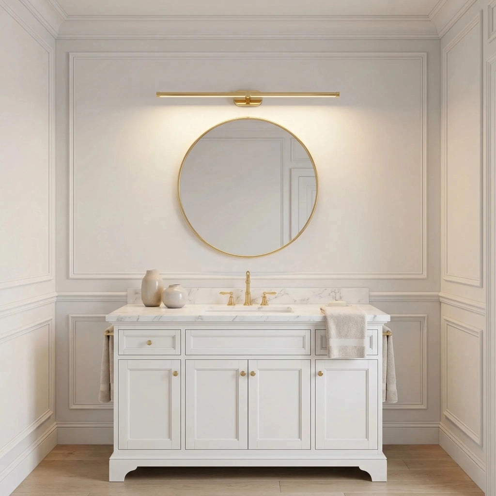 Applique Da Bagno Led APP1891-1W 80 Cm Gold