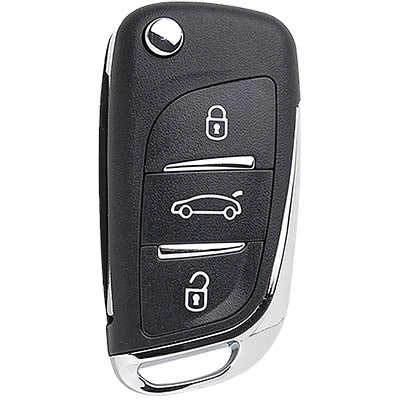 TELECOMANDO AUTO + TRANSPONDER VAR16 SILCA  CITROEN PEUGEOT