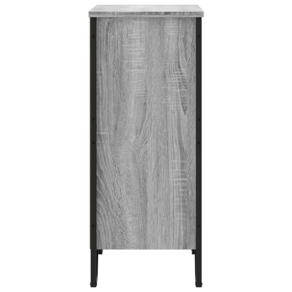 Libreria Grigio Sonoma 80x31x74,5 cm in Legno Multistrato 848622