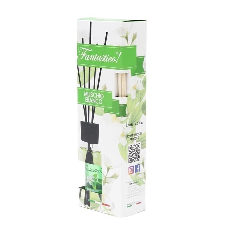 FANTASTICO DIFFUSORE PER AMBIENTE MUSCHIO BIANCO DA 125 ML