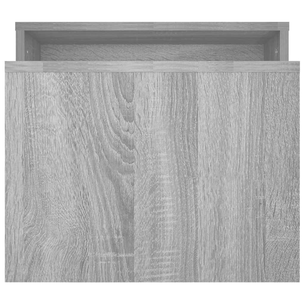 Set tavolino Sonoma 100 x 48 x 40 cm multistrato grigio 02_0042144