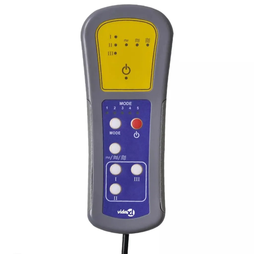 Poltrona Massaggiante Rosso Vino in Similpelle 321315