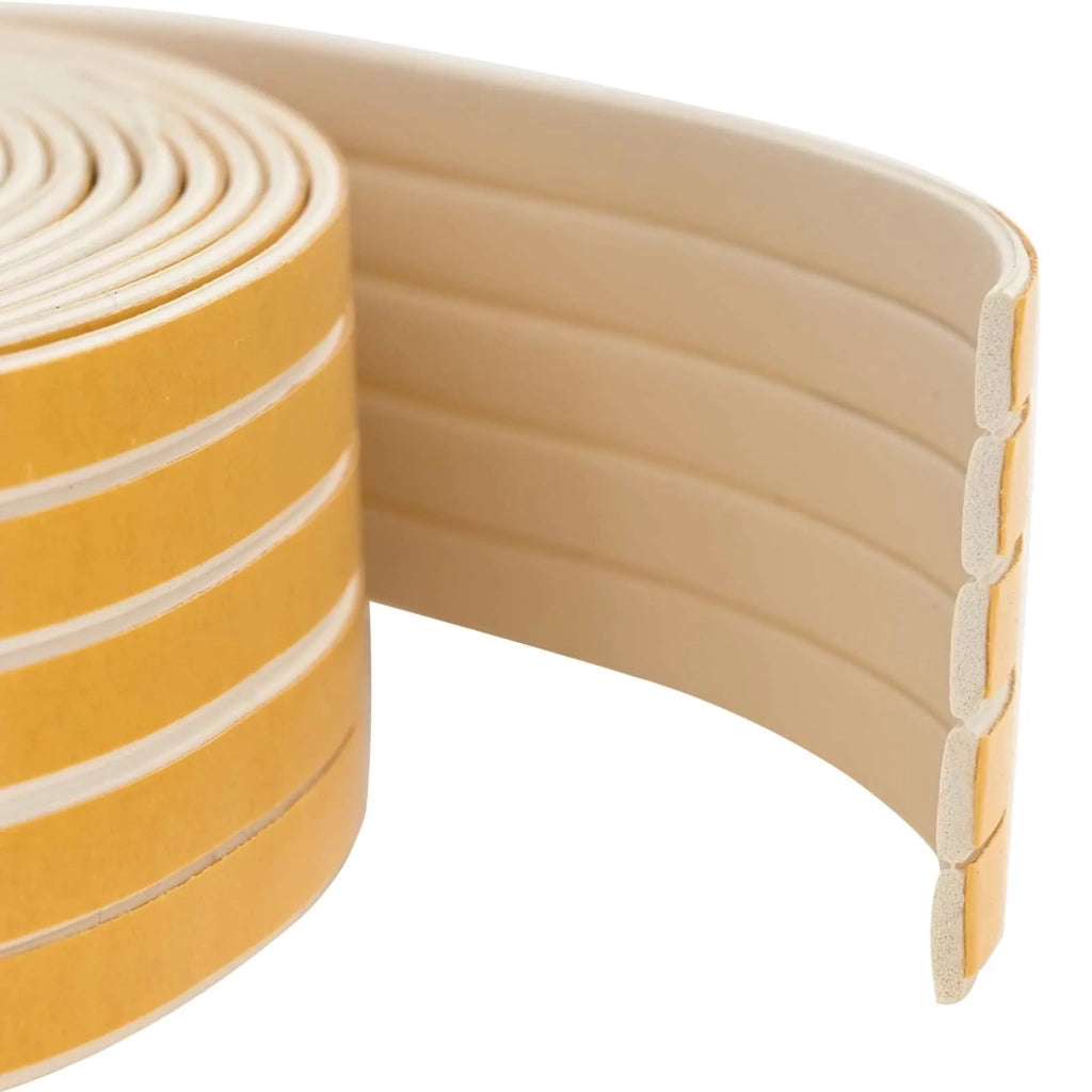 Nastro adesivo per finestre Bianco 9 x 3 mm 100 m Schiuma EPDM 42038073