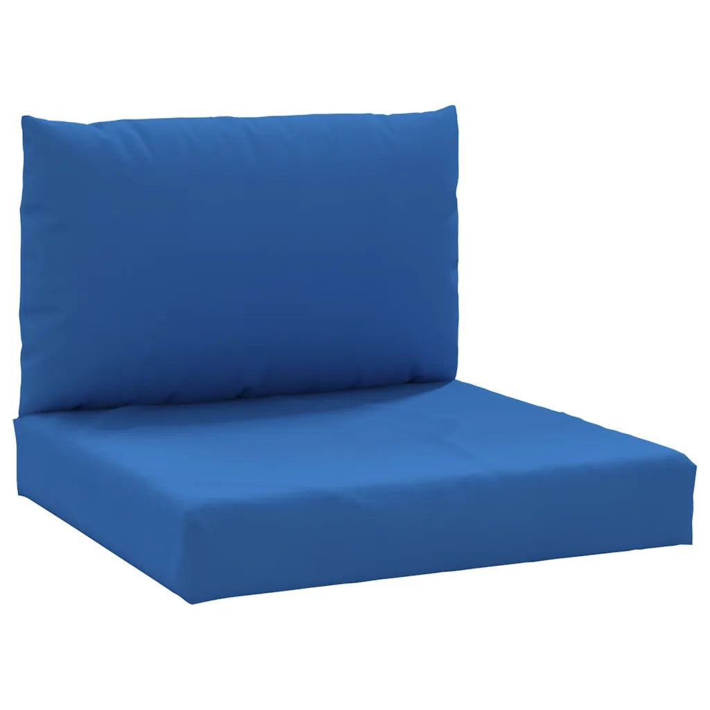 Cuscini per Pallet 2 pz Blu in Tessuto Oxford 361764