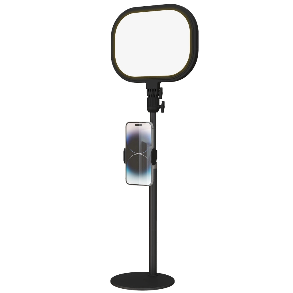 Lampada da Scrivania LED con Supporto per Telefono ¨C Minimal ¨C Nero