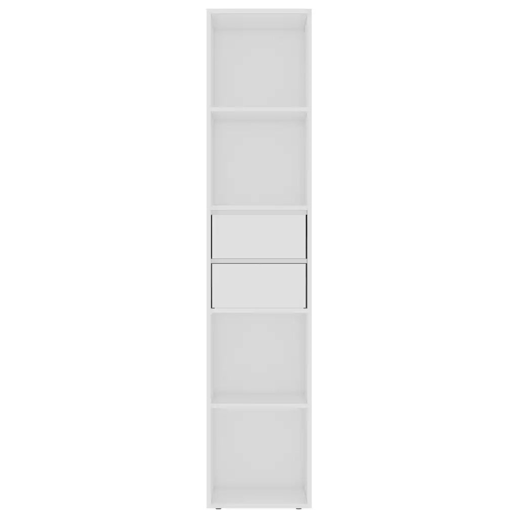 Libreria Bianca 36x30x171 cm in Legno Multistrato 802867