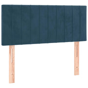Testiera | Testata Blu scuro 90x5x78/88 cm in Tessuto