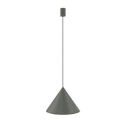 Lampada a sospensione Nowodvorski Zenith grigia Ø35 GU10