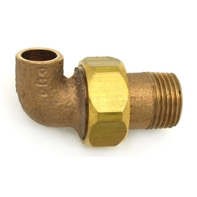 GOMITO BRONZO 3 PEZZI M.  A SALDARE- 1/2 x 16- FRABO- pezzi 1