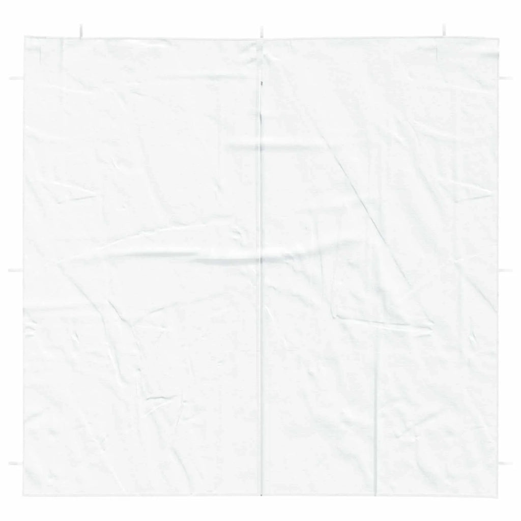 Parete per tenda da festa 2 pz Bianco 200 x 195 cm CFW9469549
