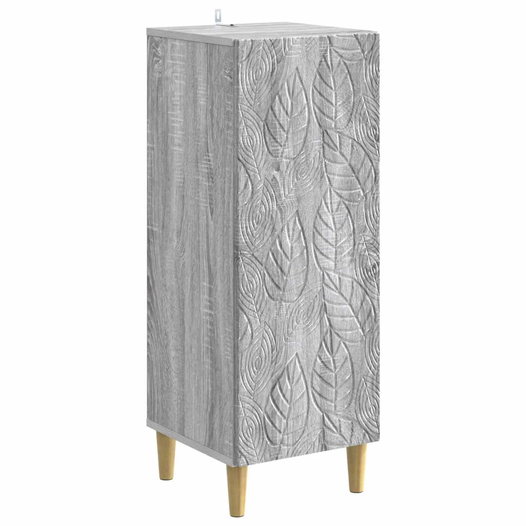 Credenza Sonoma grigio 33 x 34,5 x 90 cm Legno ingegnerizzato 895061