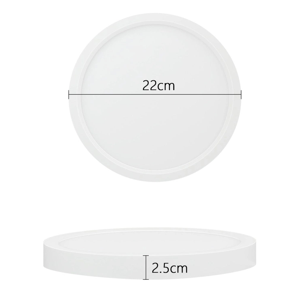 ZMH Lampada da soffitto plafoniera LED 22cm per camera letto