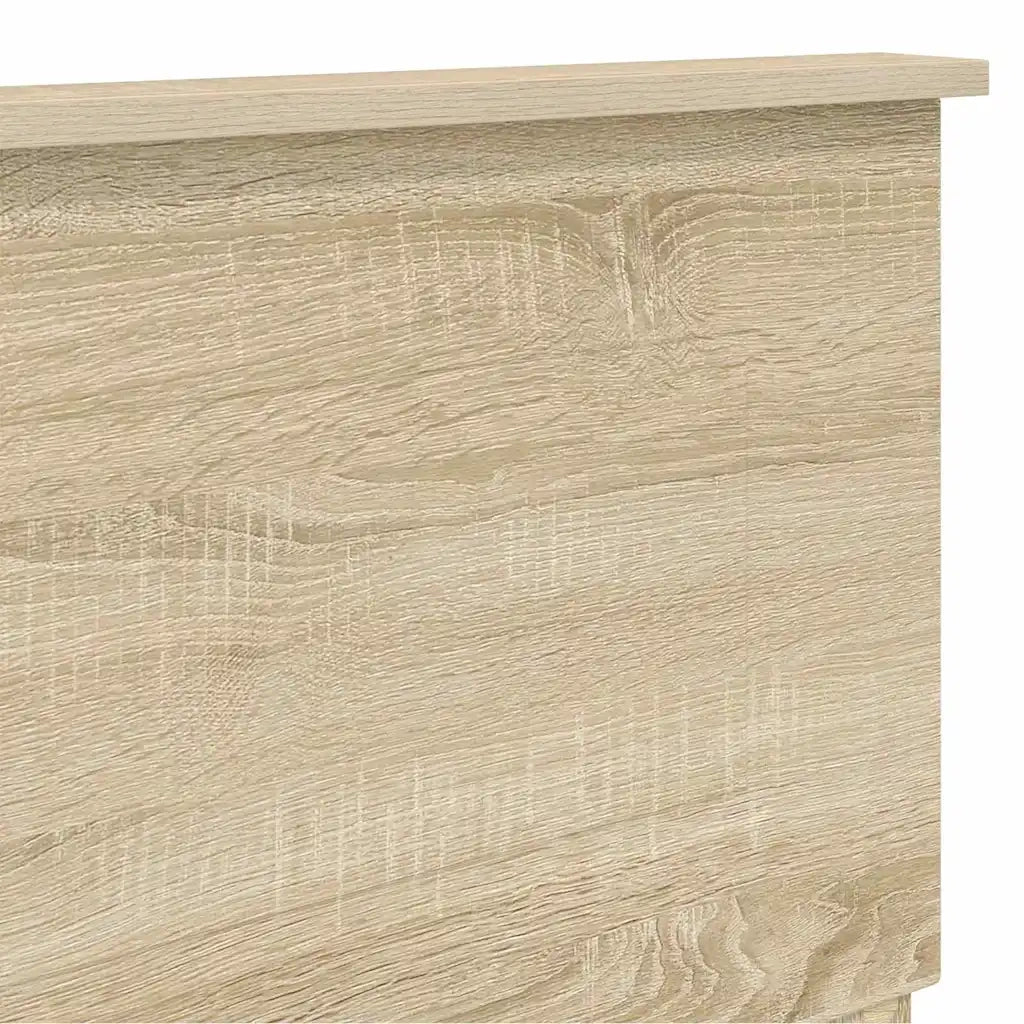 Testiera-Testata-Testiera Decorativa Rovere Sonoma 120 cm Legno multistrato 982359
