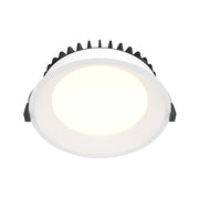 Maytoni Lampada da incasso Okno 1 luce LED integrato bianco metallo