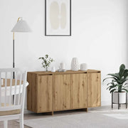 Credenza-Buffet-Armadio da cucina Rovere artigianale 135 x 41 x 75 cm Legno multistrato