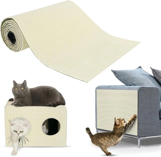 Krappe mat klevend per se - Resistente ai graffi - 30 x 100 cm - Beige