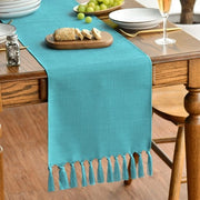 Decorazione da Tavola con Stile Rurale, Decorazione di Compleanno, Matrimonio e Festa con Kwast, 33x143 cm