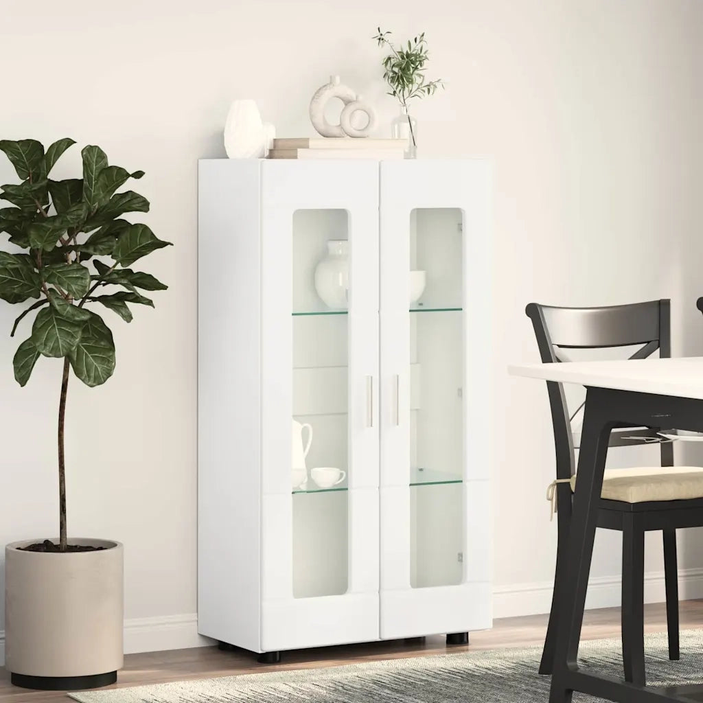 Credenza FLORIN Bianco 55,5 x 29 x 100 cm Legno multistrato 880251
