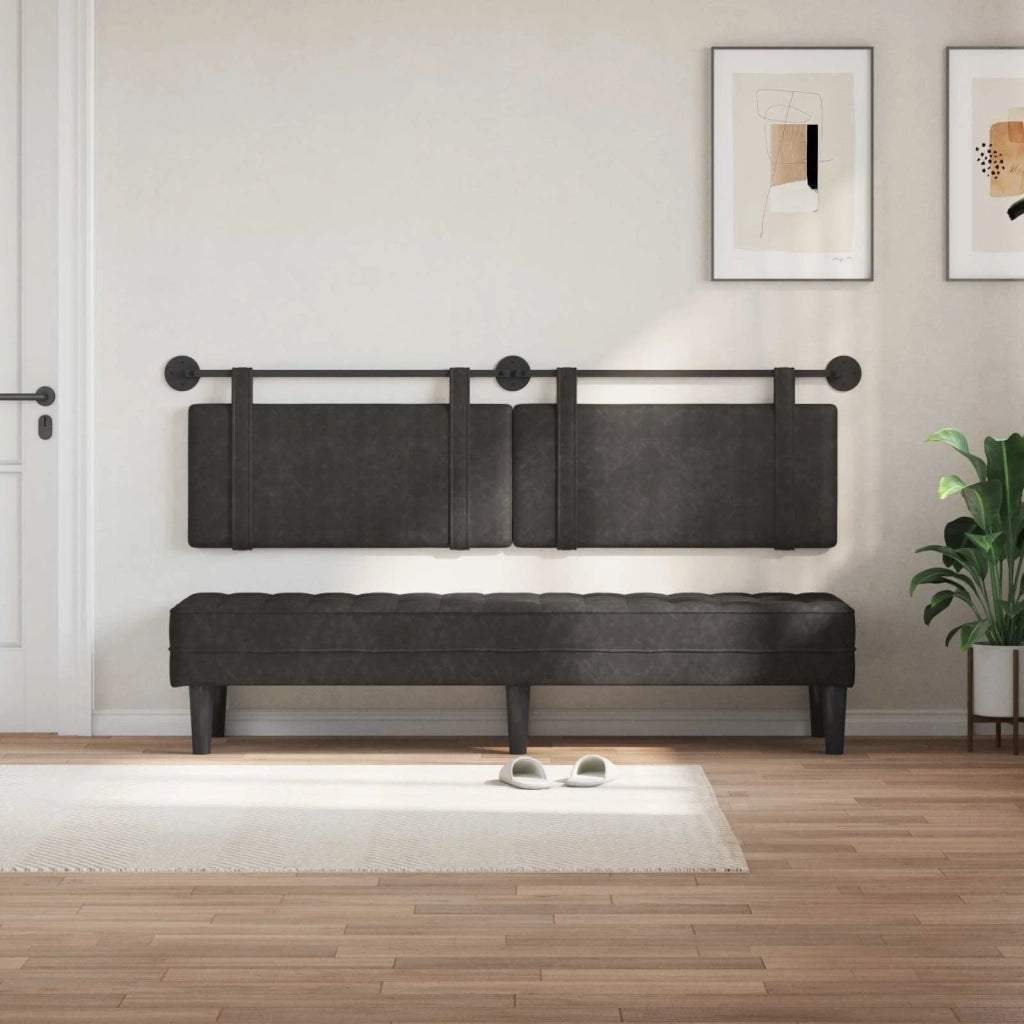 Testiera sospesa Nero PU Antico 42031508