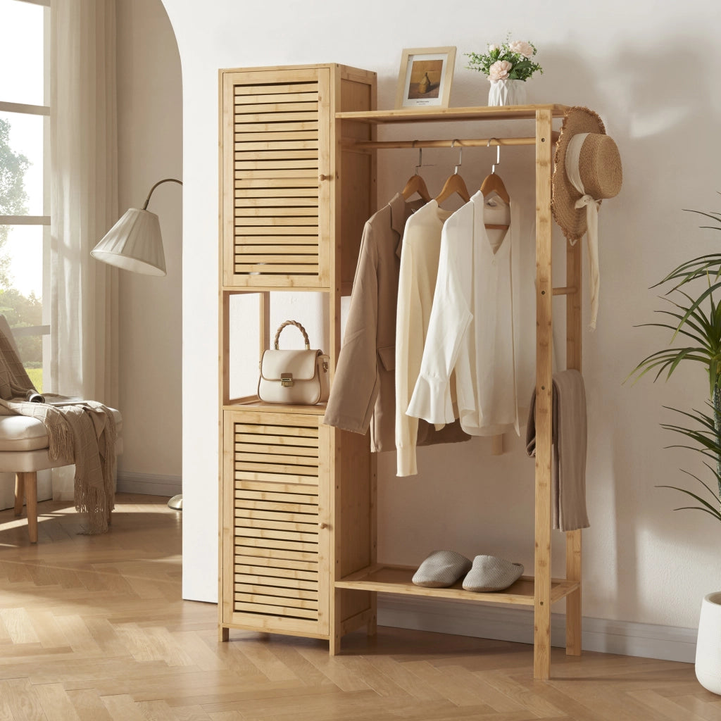 Stand Appendiabiti Oldsum Bambù 164 x 99 x 29 cm [en.casa]