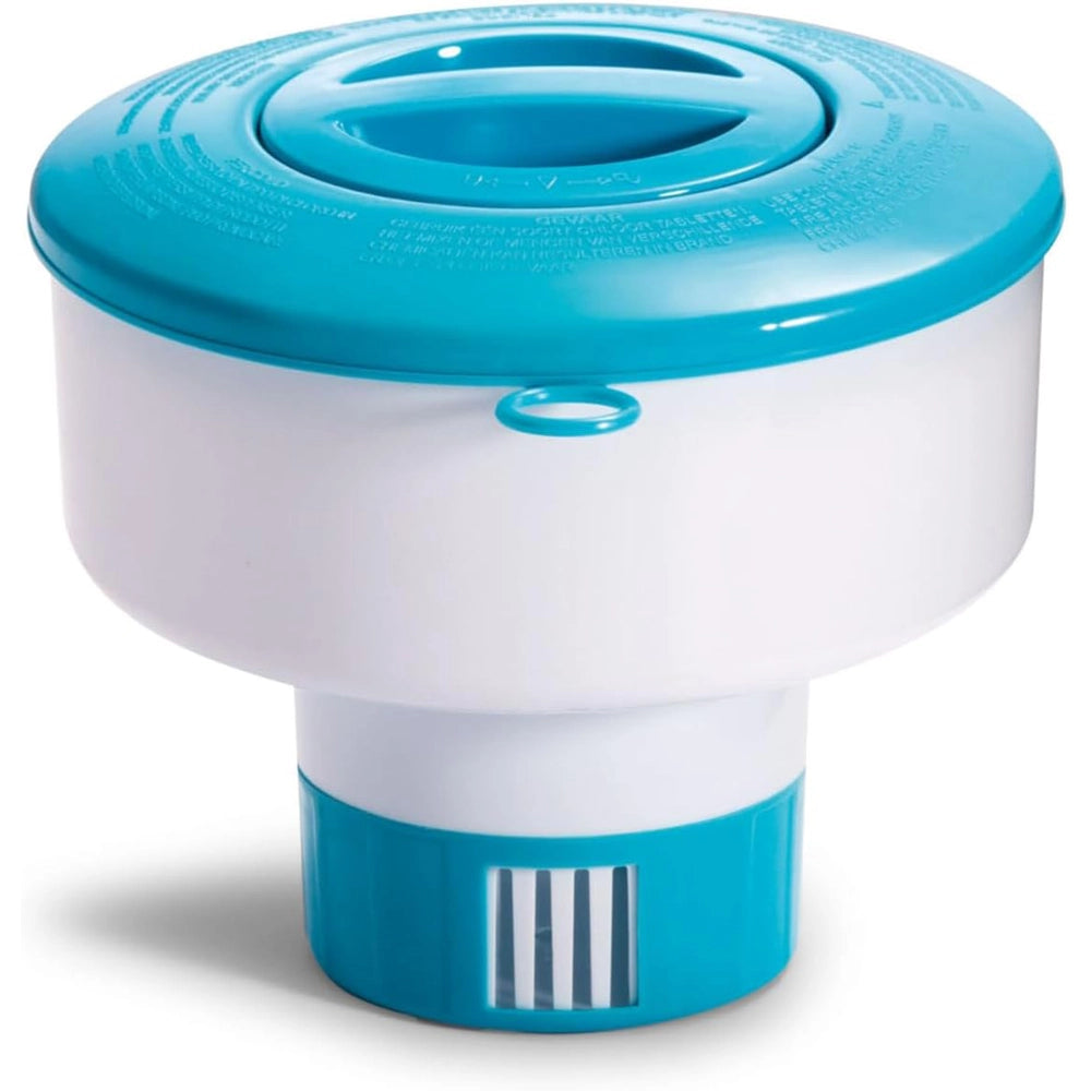 DISPENSER DOSATORE CLORO PISCINE GALLEGGIANTE X PASTIGLIE Ø17,8cm GRANDE INTEX