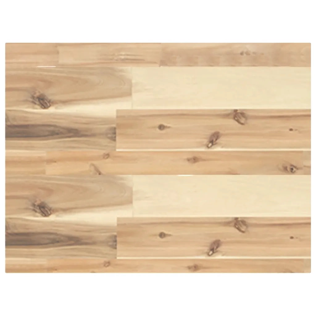2 pz Mensole da Parete | Scaffali a Parete | Ripiano a parete 60x30x4 cm Legno Acacia Non Trattato