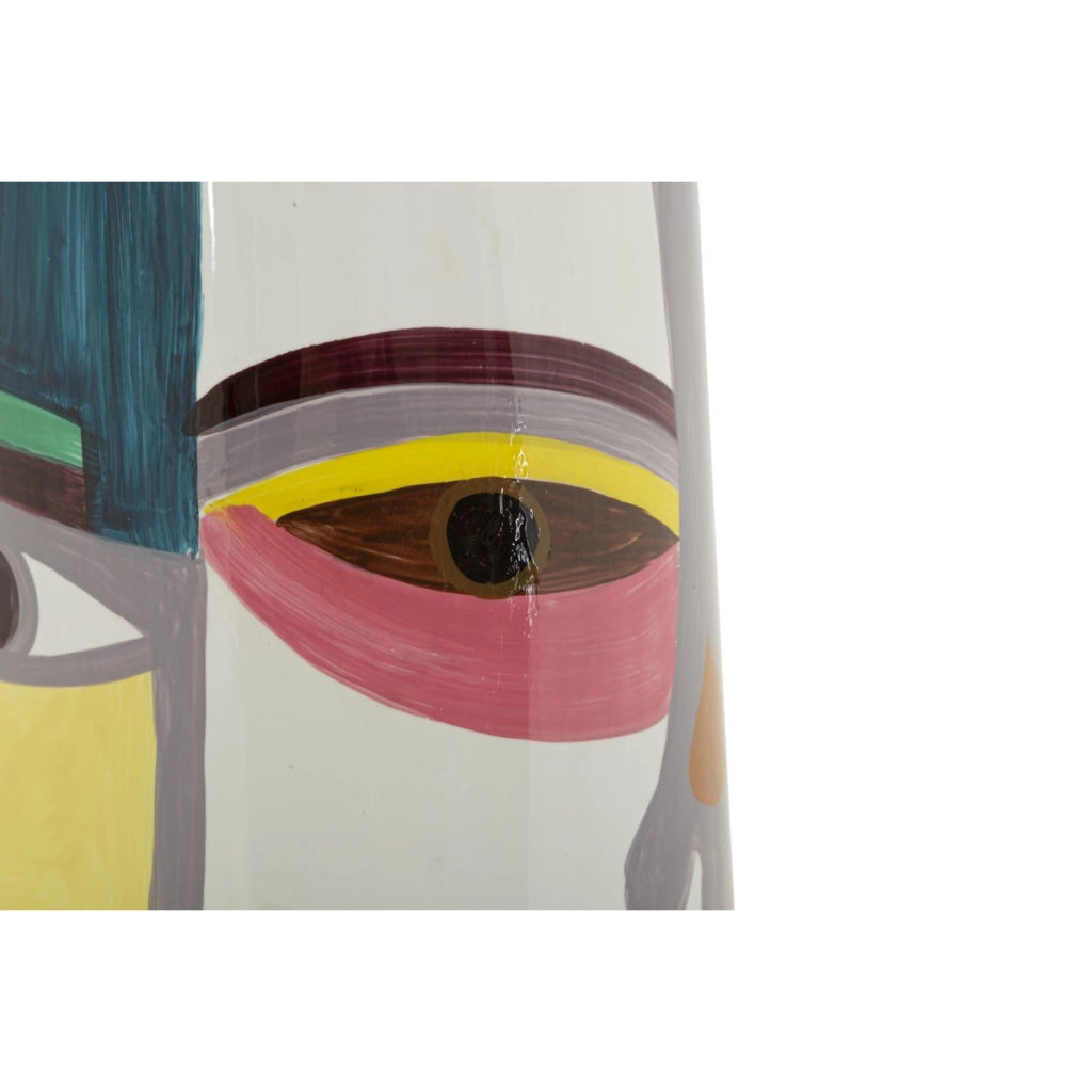 Vaso Decorativo VKH832, Multicolore, Ceramica, 15x15x40 cm