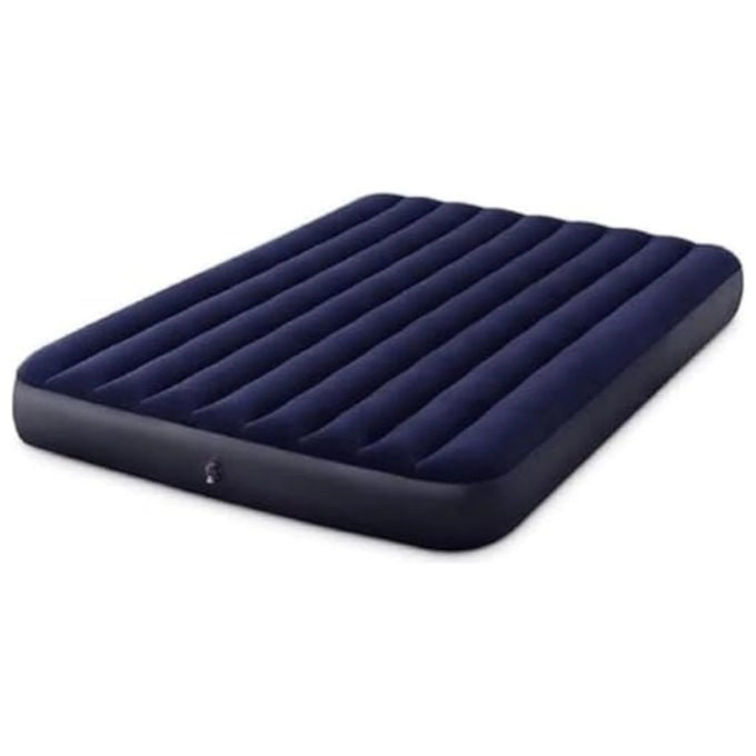 Intex DuraBeam Classic Downy Queen Materasso Matrimoniale 152x203x25cm con Tecnologia Fiber Tech
