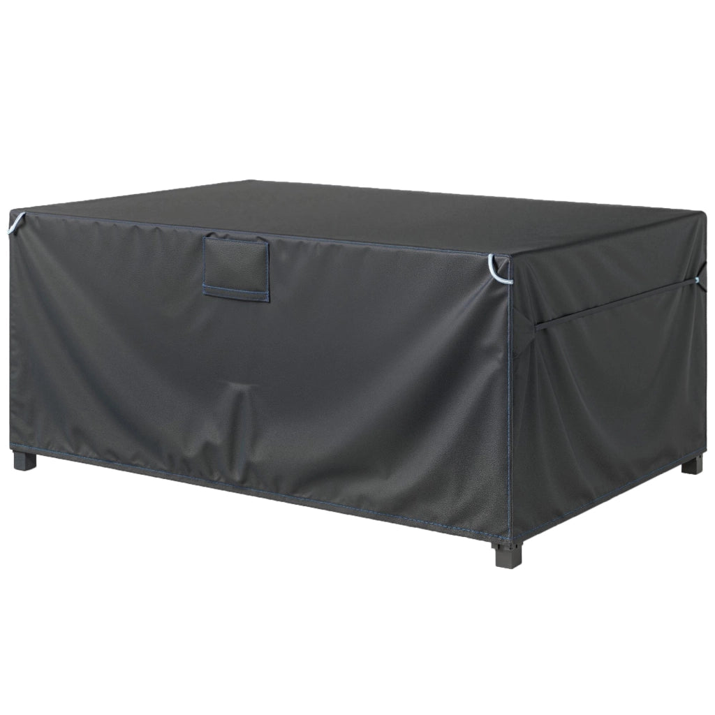 Copertura protettiva per mobili da giardino ¨C Xylo ¨C 180x120x74cm nero impermeabile anti-UV