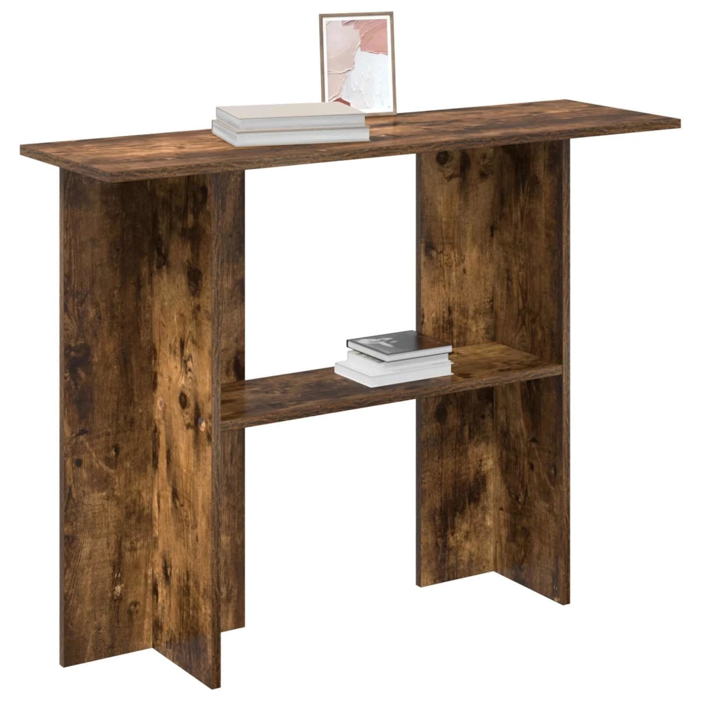 Tavolo consolle Rovere Fumo 100 x 30 x 75 cm 8001179