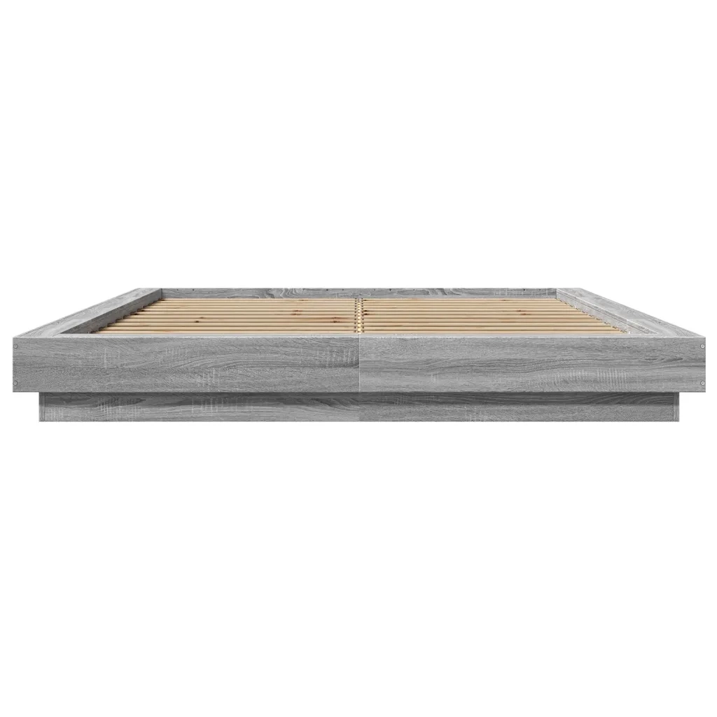 Giroletto Grigio Sonoma 160x200 cm in Legno Multistrato 3281180