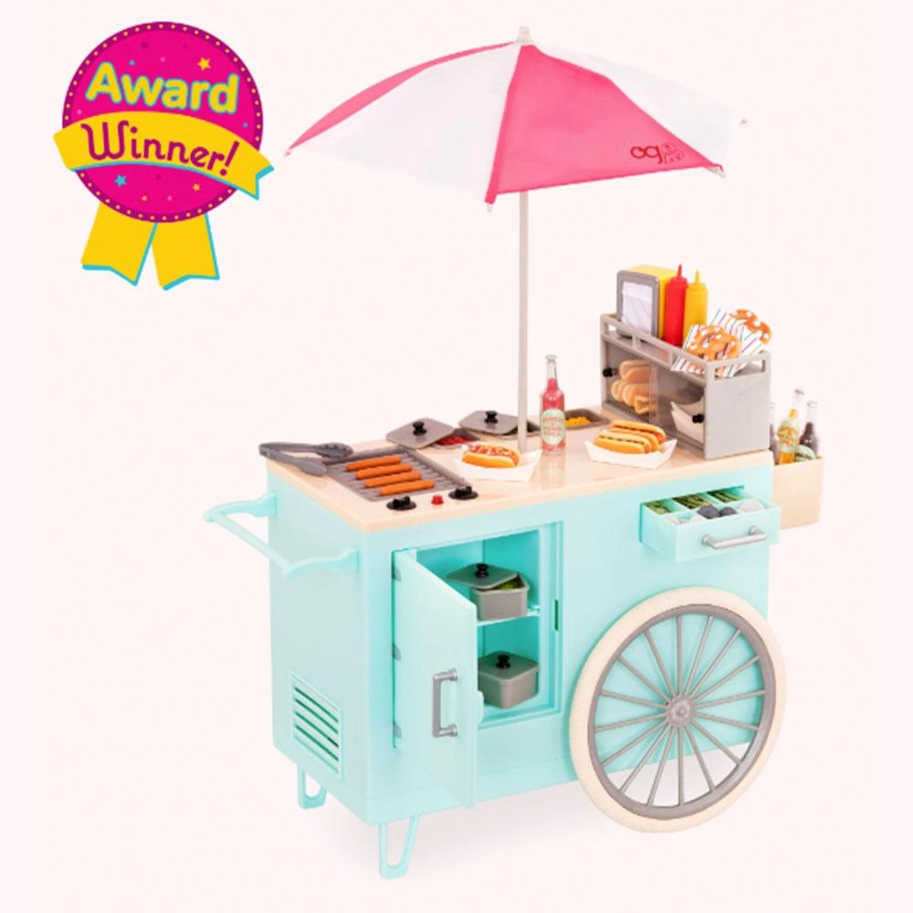 OG Dolls - Retro Hot Dog Cart