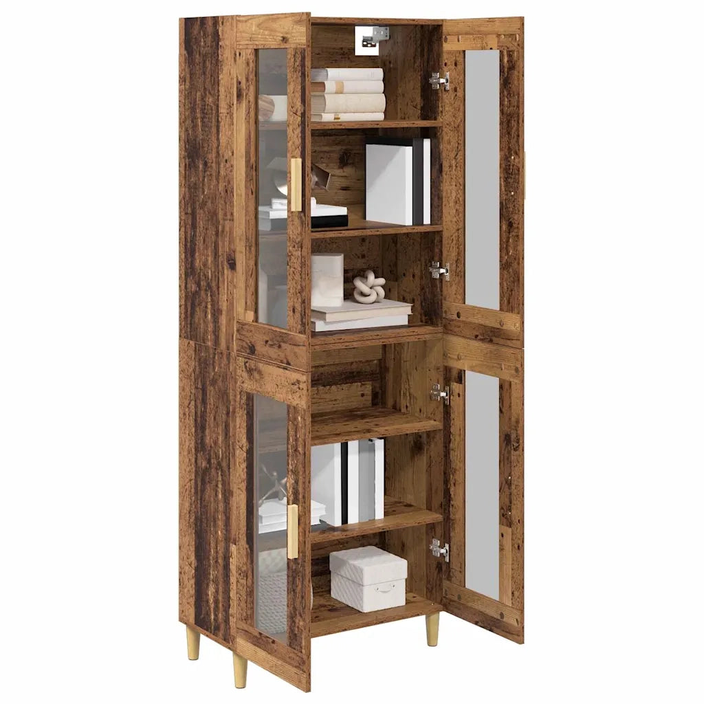 Credenza Legno vecchio 69,5 x 34 x 180 cm Legno multistrato 3415753