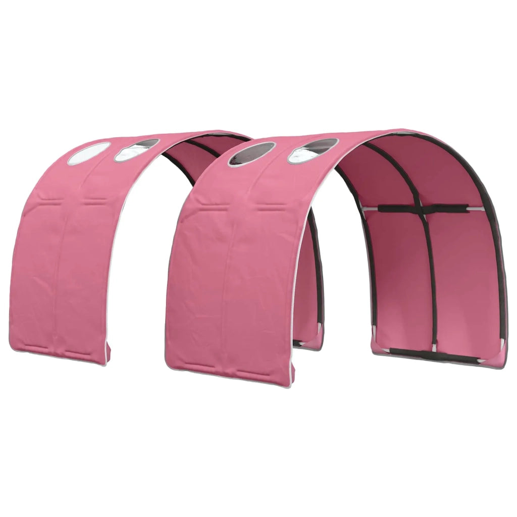 Letto con Tunnel 3 pz Sonoma e Rosa Legno ingegnerizzato 3423590