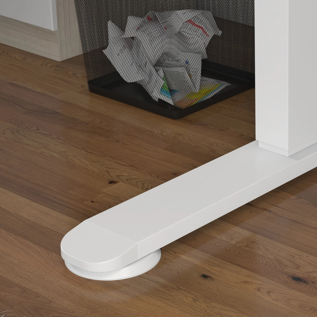 Scrivania regolabile in altezza 140x70 cm, scrivania elettrica per computer con 4 slot di memoria, scrivania ergonomica per lavorare sia seduti che