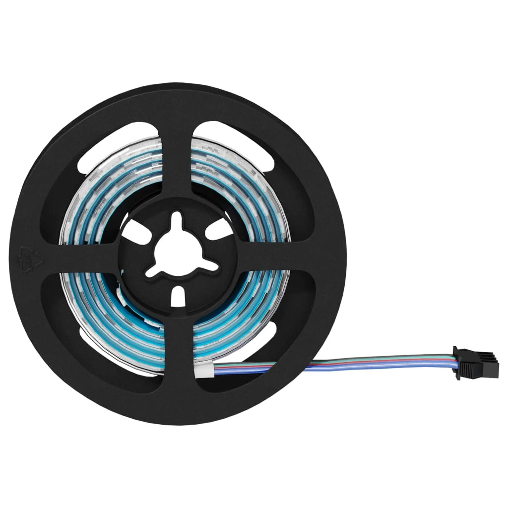 Striscia LED 12 pcs Nero e trasparente 750 mm Rame e plastica 3429101