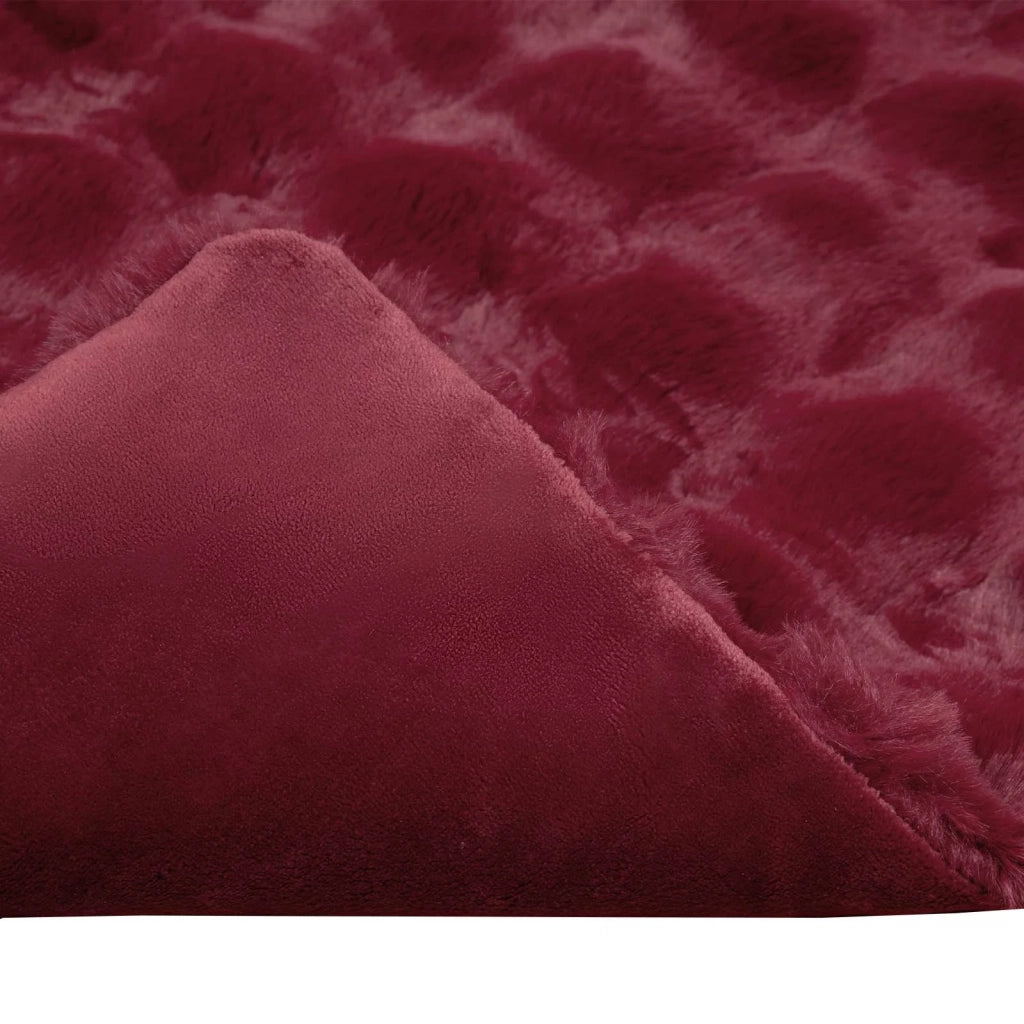 Coperta antiscivolo in sintetica di coniglio Olite 4 pz
