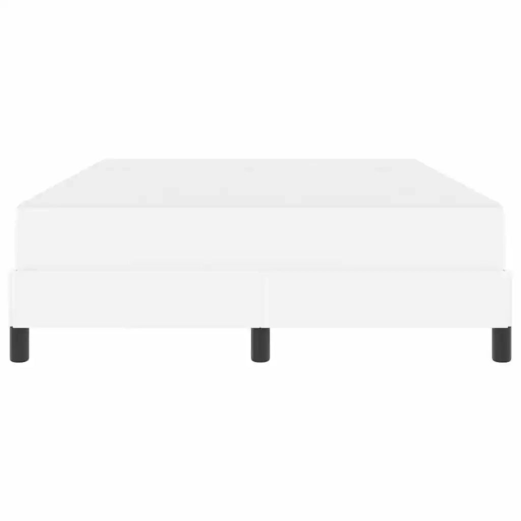 Struttura del letto-Giroletto-Rete del Letto Bianco Puro 160 x 200 cm Tessuto