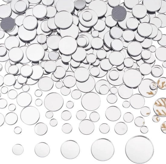 Set di Specchi Mini Acrilici Decorativi da 250 pezzi